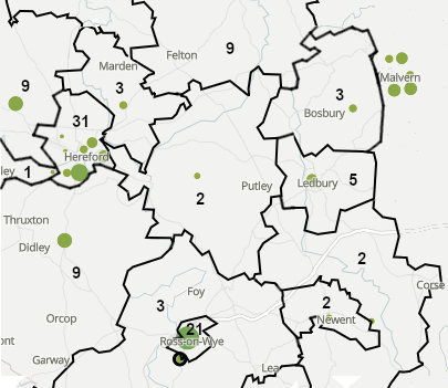 Herefordshire deaths