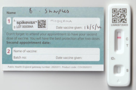 fourth vaccination card