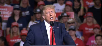 President Trump at Tulsa rally